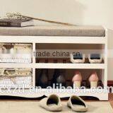 Modern Factory Wooden Shoes-changing Bench thumbnail-2