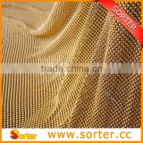 customized gold sequin cloth decorative wholesale window curtain