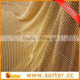 customized gold sequin cloth decorative wholesale window curtain