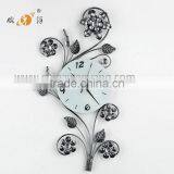 Hot Sale Dendritic Silvery White Nice Home Decor Wall Clock thumbnail-2