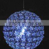 Wholesale Acrylic Craft Handmade LED Iron Ball Wedding Decoration Centerpieces thumbnail-2