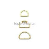 Metal Hardware Ring / Wholesale Steel Rings / Brass Plating Metal D Ring thumbnail-4