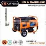 Low Price Natural Gas Gasoline Dual Use Generator