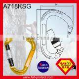 22KN Classic Screw Lock Mountaineer Carabiner Made Of Aluminum thumbnail-3