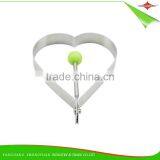 ZY-F1406-10 5pcs Lovely Durable Stainless Steel Egg Ring Set With Silicone Ball thumbnail-3