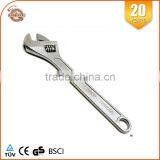 Wide Opening Adjustable Wrench Carbon Steel/Crv thumbnail-1