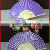 Chinese Bamboo Silk Fan for Ladies thumbnail-2