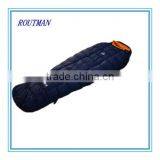 Inflatable Nylon Mummy Funny Down Sleeping Bag