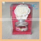Customized Shape Glass Bottle With Sola Flower Air Freshener Bottle thumbnail-4