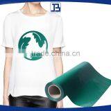 Jiabao Hot Sell Korea Quality Flex PU Heat Transfer Vinyl Rolls for Jersey , Iron On Jersey Vinyl , Made in China , Green thumbnail-1