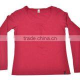 Ladies Wide Nect t Shirt thumbnail-1
