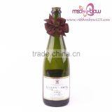 MSD 1"-25mm Grosgrain Ribbon Bow Pre-made Bow for Wine Bottle thumbnail-1