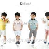 Custom 100% Cotton Children School Uniform Blank T-shirt Kids Polo T-shirt thumbnail-2