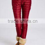 Red Woman Down Pants thumbnail-1