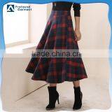 2016 Fashionable Pictures Ladies School Uniform Plaid A-line Skirts thumbnail-1