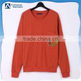 Women's Sweaters Manufacturers Crewneck Sweatshirt With Pockets thumbnail-1