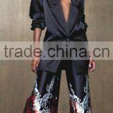 8TR030New! Slacks Printed Trouser thumbnail-1