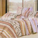 100%polyester Digital Printed Jacquard Sun Flower Diamond Velvet Bedding Set thumbnail-1