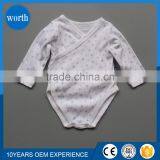 Latest Model Fashion Full Printed Long Sleeve Kimono Baby Romper thumbnail-1