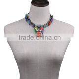 Fashion Multicolors Rhinestone Alloy Necklace for Girls thumbnail-1