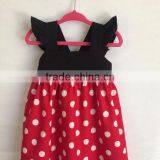 Wholesale Summer Kid Clothing Little Girl Cotton Polka Dot Dress Gilrs Casual Party Dresses thumbnail-4
