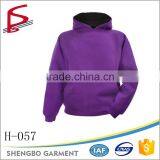 High Quality Dying Fleece Pullover Blank Hoodies Wholesale thumbnail-5