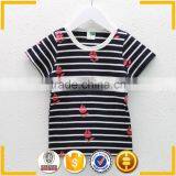 2015 Style Cotton Boys Sets White Balck Stripe Children T-shirts and Pants thumbnail-2