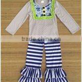 Boya New Arrive Autumn and Winter New Kids Clothes Girl Baby Long Sleeve Cotton Flower Casual Suits Baby Clothing Wholesale thumbnail-6