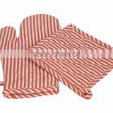 100% Cotton Red Striped Table Cloth From India thumbnail-6