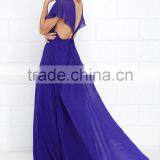 Elegent Arrival Royal Blue Maxi Dress thumbnail-3