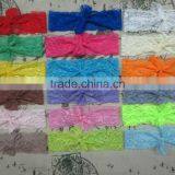 New Boutique Gold Yellow Elastic Headbands For Girl Baby Hair Accessories thumbnail-6