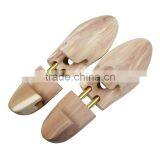 Custon Logo Acceptable Wooden Material Shoe Tree Type Shoe Lasts in Cedar Wood With Double Tube thumbnail-6