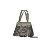 Sell Grey Handbag With Beads thumbnail-1