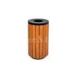 Durable Rustproof Outdoor Wooden Garden Dustbins for Street thumbnail-1