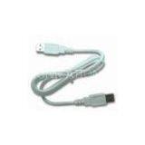 White Usb Data Transfer Cable AM-AM Connctor thumbnail-1