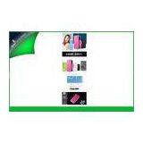 Eco Friendly Mobile Phone Sony Xperia Leather Case For Xperia ZL White thumbnail-1