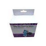 Universal GPS IPod Black One Touch Car Holder ABS Black For Samsung Galaxy S4 thumbnail-1