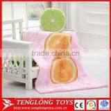 Soft and Lovely Air-conditioning Fruit Pillows Blankets thumbnail-3