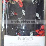 100% Polyester Chinese Style Coral Fleece Bathrobe Women Bathrobe Wholesale