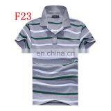 Man's Stripe Garment Wash Polo Shirt thumbnail-1