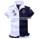 China Supplier New-Men's Short Sleeve Polo Shirt T Shirt Air Forcel Color Stitching Shirt All Size thumbnail-1