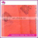 2017 Fashion Chiffon Georgette Digital Print Silk Fabric for Maxi Dress Red Silk Chiffon Fabric With Floral Pattern thumbnail-6