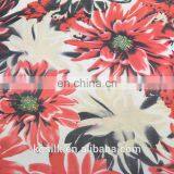 Silk Chiffon With Chrysanthemum Printing