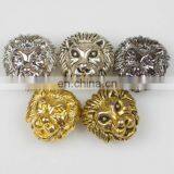 Wholesale Fashion Jewelry 11*13mm Lion Head Bead for DIY