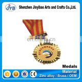 good quality replica metal custom military medal ribbons of honors
