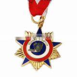 3D SPORTS CUSTOMER FLOWER GOLDEN ANTIQUE PLATED GOLD Medallions thumbnail-6