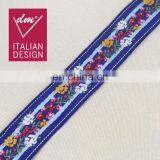 Fancy Embroidery National Flower Pattern Trim Ethnic Tape for Cloth thumbnail-1