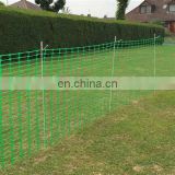 Orange color plastic safety barrier mesh fence warning net