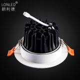 Recessed LED COB Spotlight Aluminum Case White/Silver Die Casting thumbnail-5