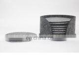 Eco Friendly Portable Absorbent Stone Coaster Placemat Cotton Acrylic Mats Coasters Plastic Table Mat thumbnail-5